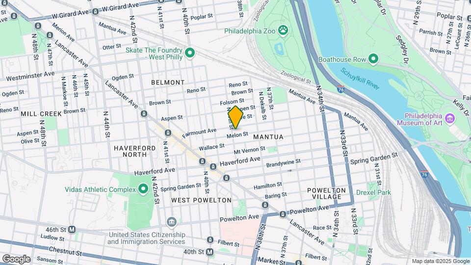667 N 39th St Map and Location Details
