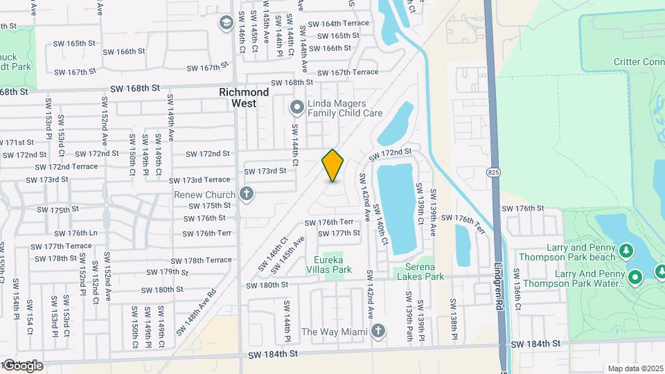 17449 SW 143rd Pl Map and Location Details