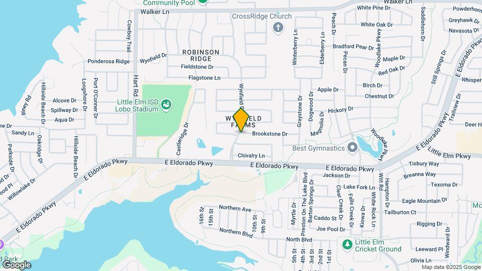 1555 Brookstone Dr Map and Location Details