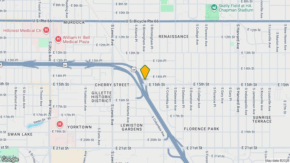 2601 E 15th St Map and Location Details