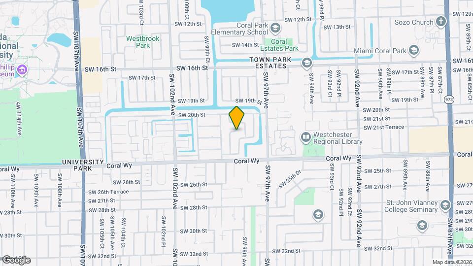 2131 SW 98th Pl Map and Location Details