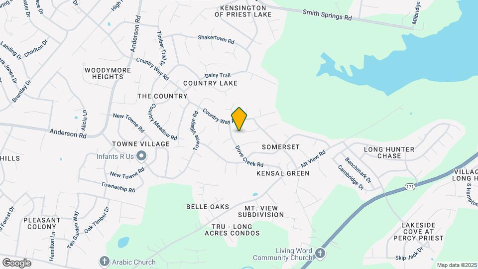 1133 Burlingame Ct Map and Location Details