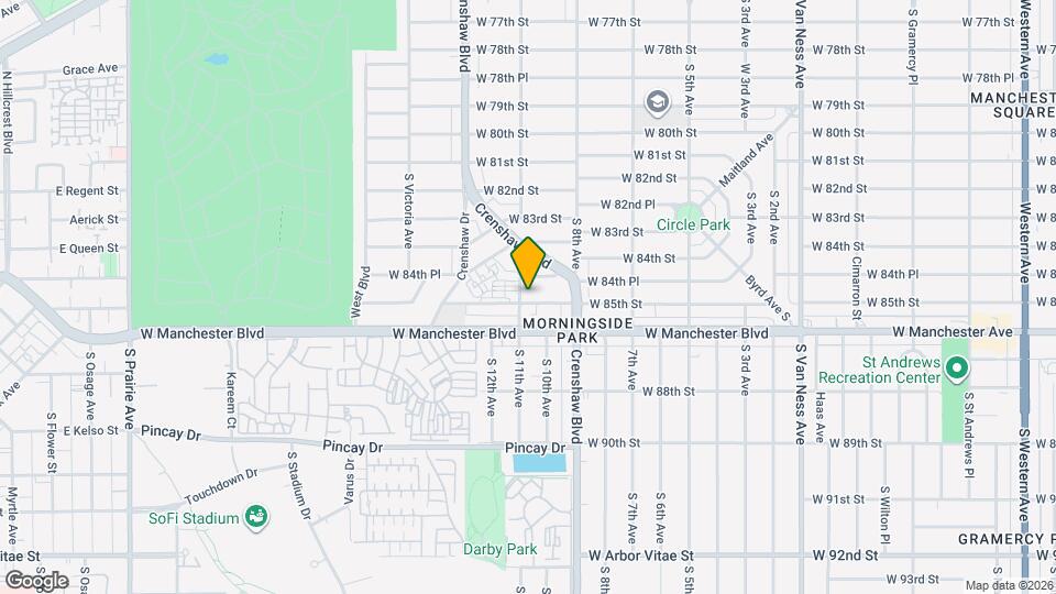 3215 W 85th St, Unit 3 Map and Location Details
