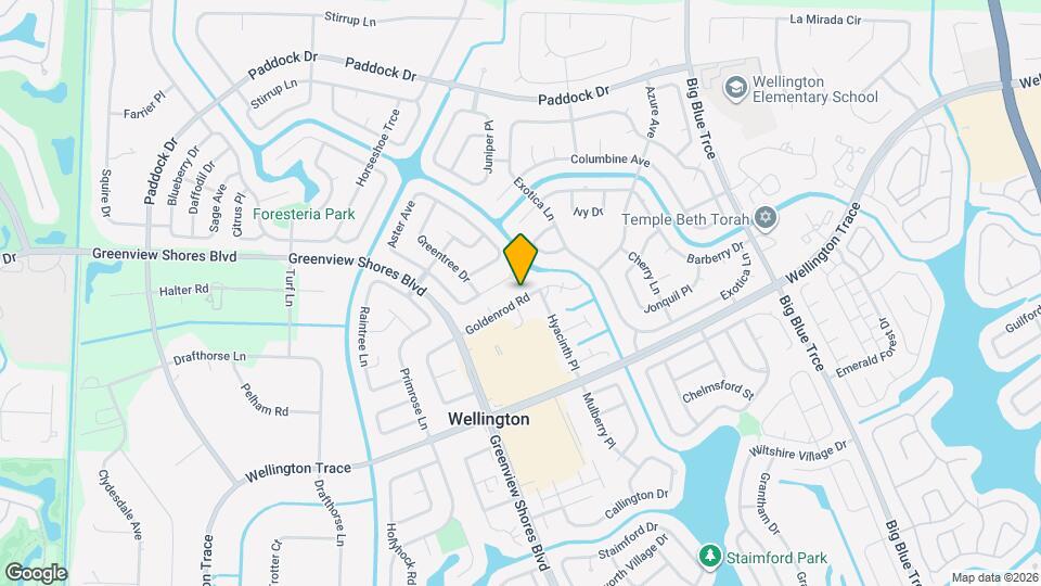 1077 Goldenrod Rd Map and Location Details