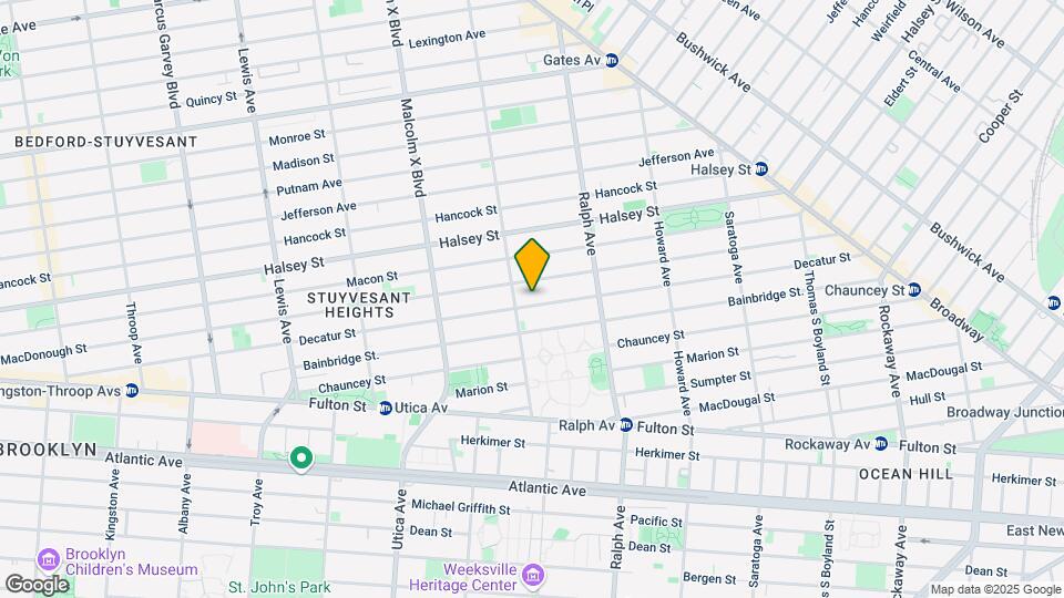 447-449 Decatur St Mapa y Detalles de la Ubicación