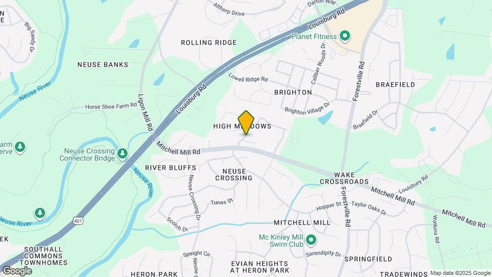 3601 Ladywood Ct Map and Location Details