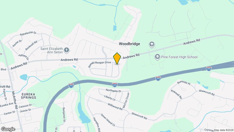 1081 Ronald Reagan Drive Map and Location Details