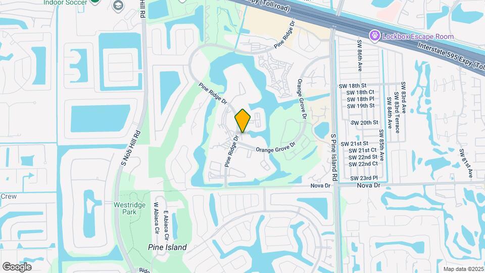 9340 Lagoon Pl Map and Location Details