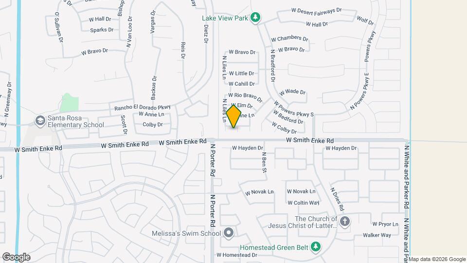 21338 N Cecil Ct Map and Location Details
