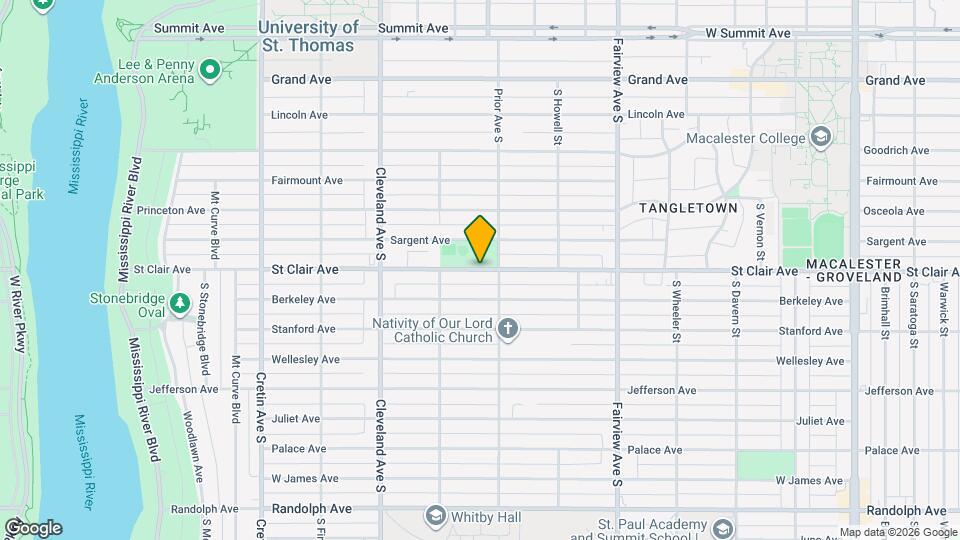 1952 St Clair Ave, Unit 1952StClairAveLower Map and Location Details
