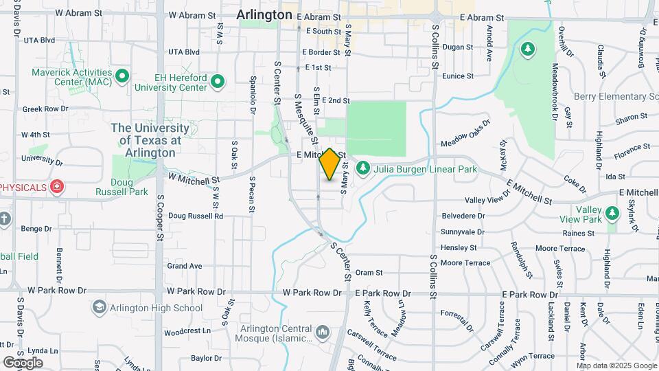 207 Hosack St Map and Location Details