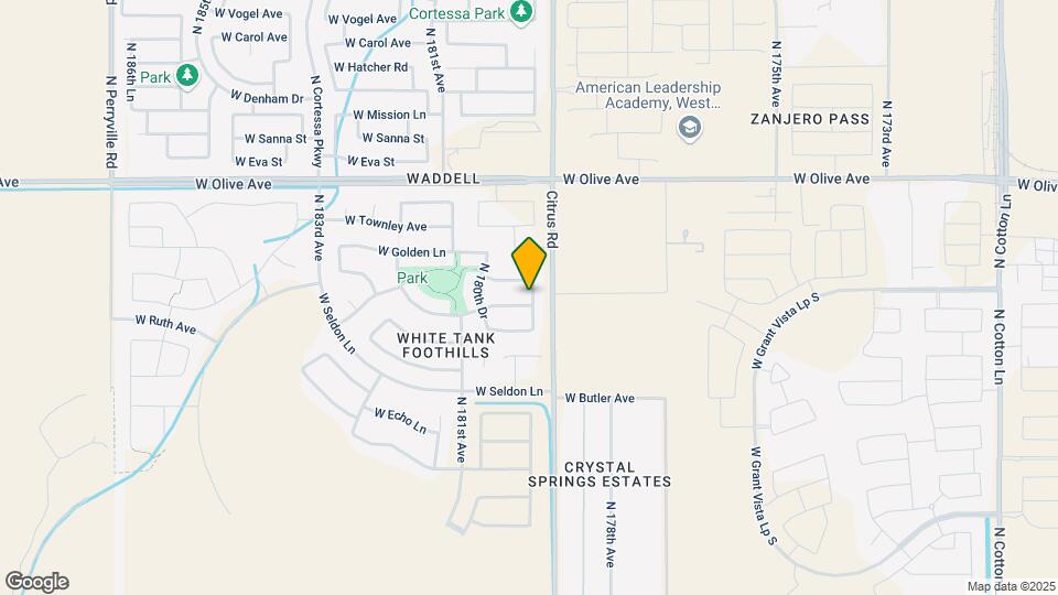 16972 W Alice Ave Map and Location Details