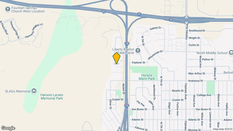1104 Oriole Dr Map and Location Details