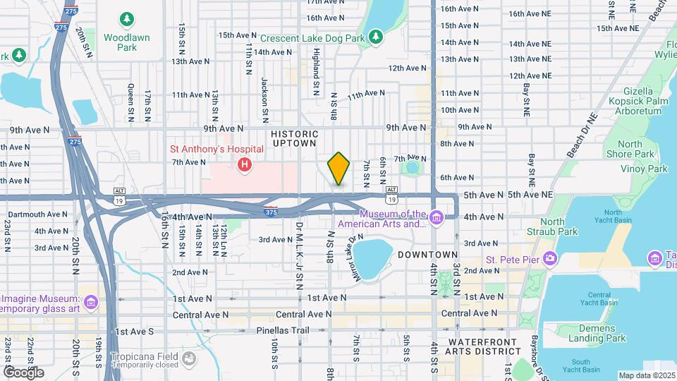 741 5th Ave N Map and Location Details