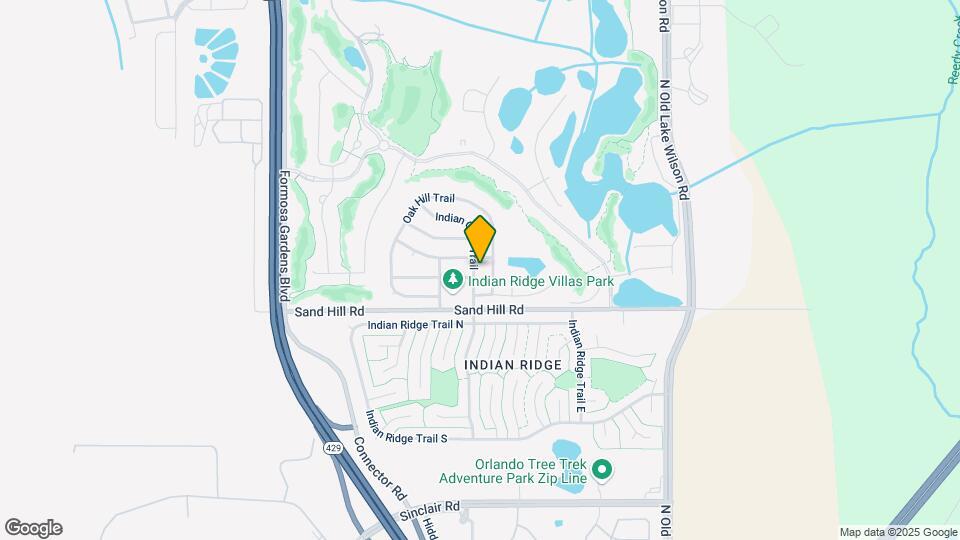 1511 Indian Oaks Trail Map and Location Details