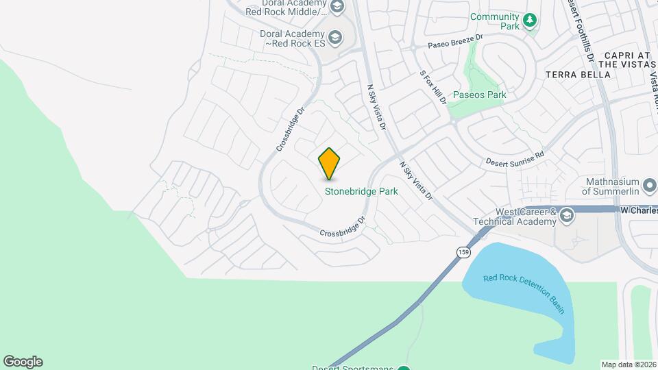 12487 Notch Trail Ave Map and Location Details