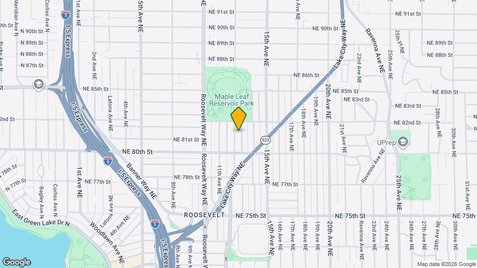 8037 Brooklyn Ave NE Map and Location Details