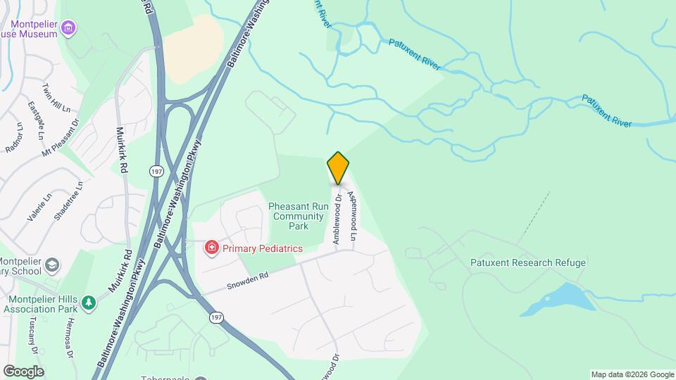 12112 Amblewood Dr Map and Location Details