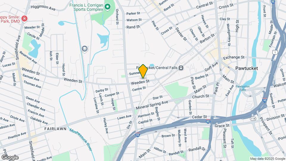 277 Weeden St Map and Location Details