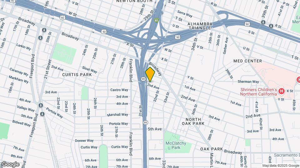 2629 Alhambra Blvd Map and Location Details
