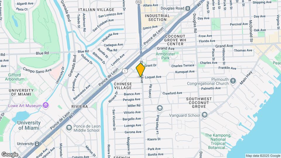 400 Amalfi Ave Map and Location Details