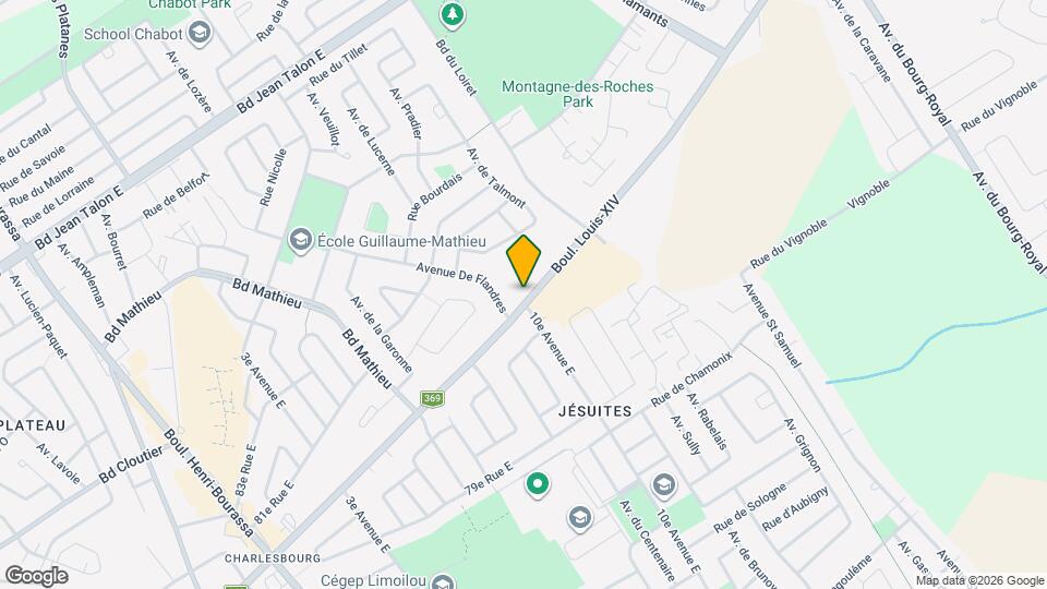 1161 Louis-XIV Boul Map and Location Details
