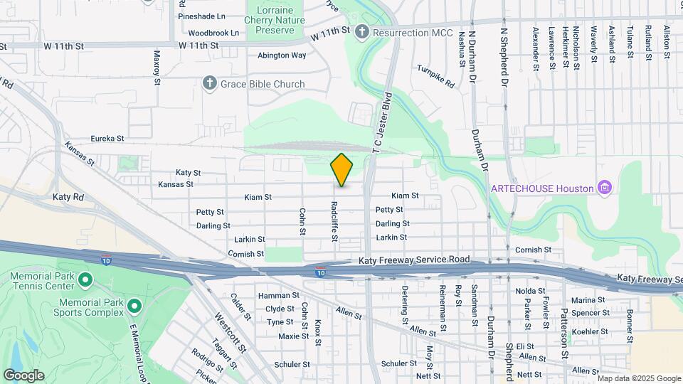 5430 Kiam St Map and Location Details
