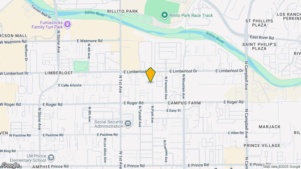4154 N Fortune Loop Map and Location Details