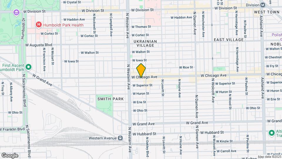 2315 W Chicago Ave Map and Location Details