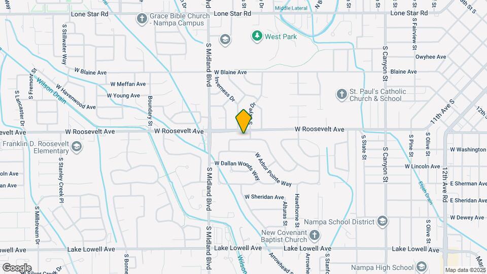 850 W Heather Woods Dr Map and Location Details