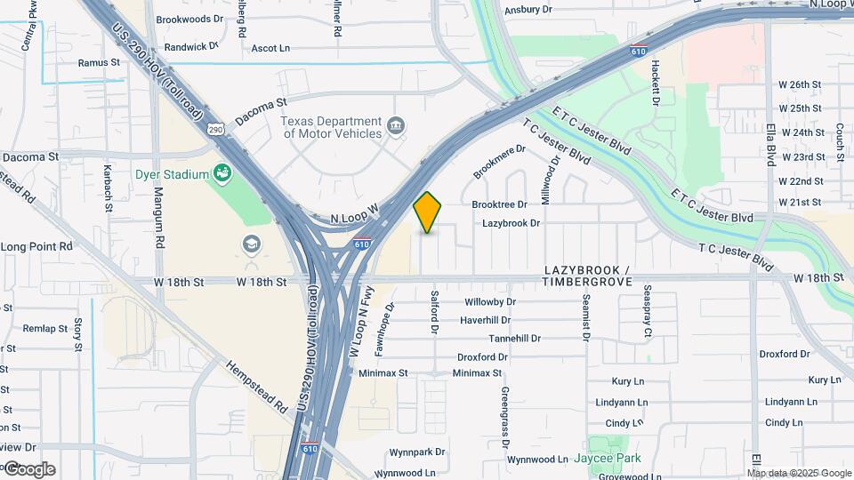 1830 Locksford St Map and Location Details