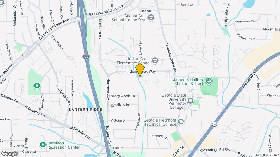 708 Ridge Creek Dr Map and Location Details