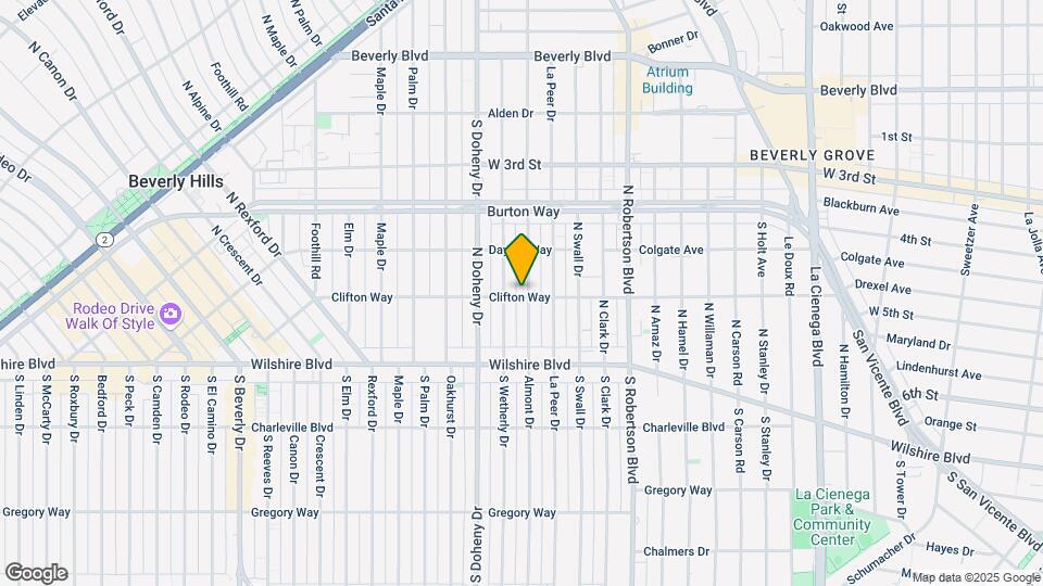 Almont Apartments Map and Location Details
