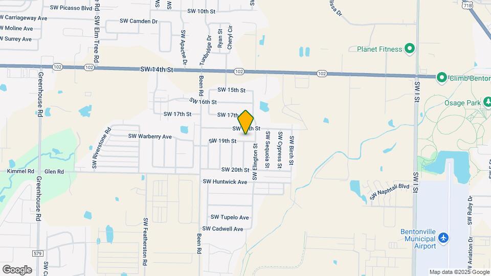 2204 SW 19th St Map and Location Details