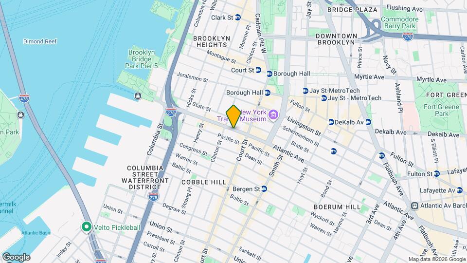 176 Atlantic Ave Mapa y Detalles de la Ubicación