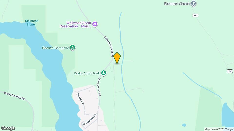 1839 Lakeview Point Rd Mapa y Detalles de la Ubicación