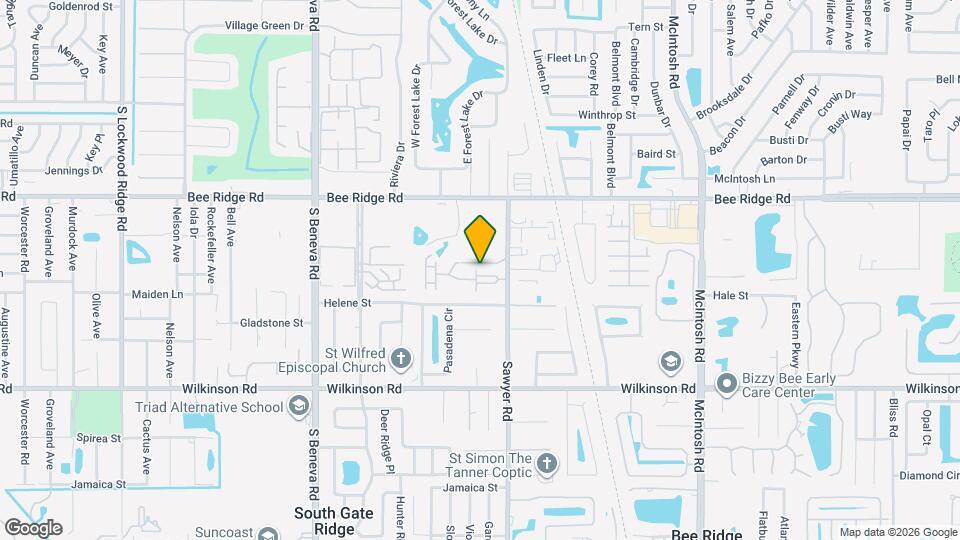 3931 Yellowstone Cir Map and Location Details