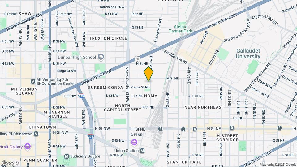 1160 First St NE, Unit FL8-ID3036A Map and Location Details
