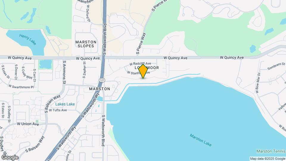 7130 W Stetson Pl Map and Location Details