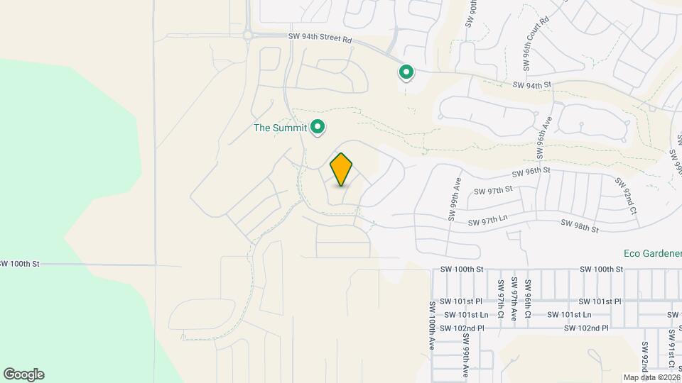 9754 SW 103rd Ave Map and Location Details