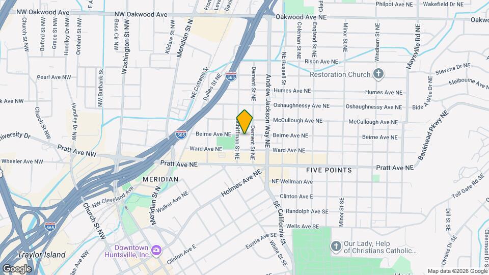 504 Beirne Ave NE Map and Location Details