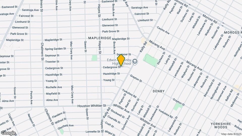 15452 Cedargrove St Map and Location Details