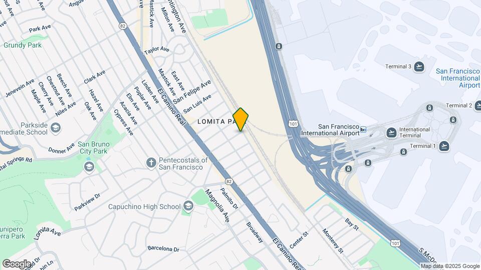 240 San Benito Ave Mapa y Detalles de la Ubicación