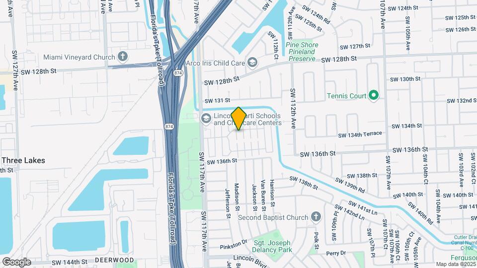 13337 SW 114th Pl Map and Location Details
