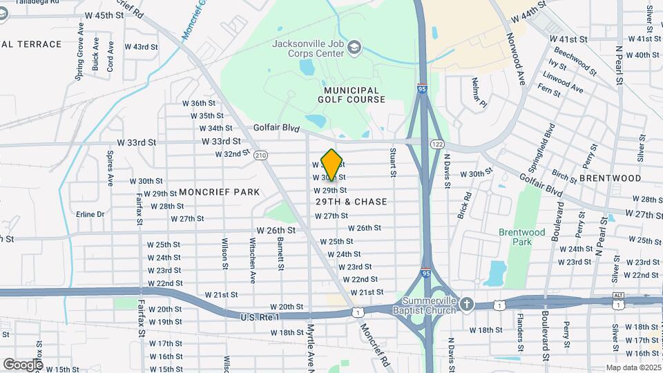 1243 W 29th St Map and Location Details
