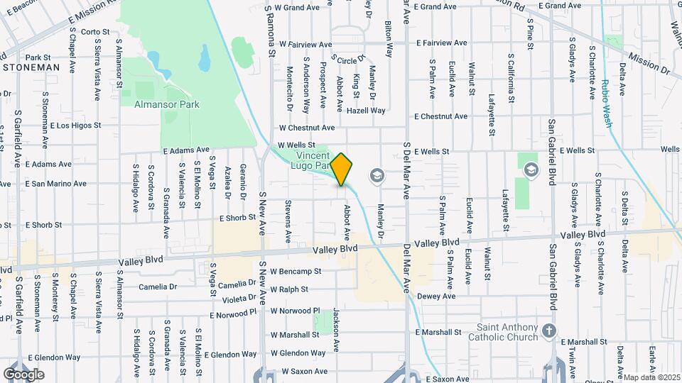 247 W Newby Ave Map and Location Details