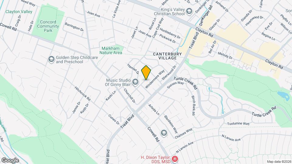 1274 Shakespeare Dr Map and Location Details