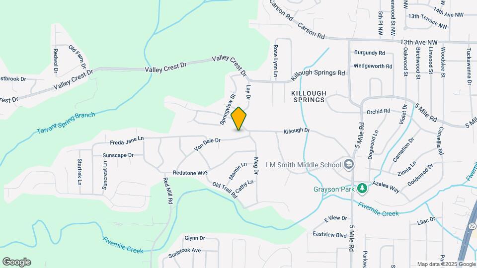 215 Von Dale Dr Map and Location Details