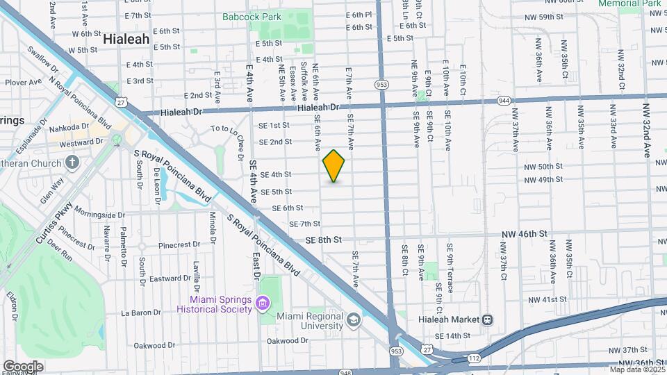 634 SE 4th Pl Mapa y Detalles de la Ubicación