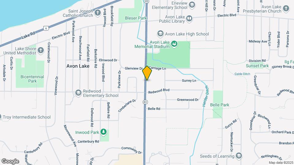 269 Avon Belden Rd Map and Location Details